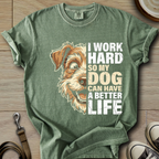 My Dog can have a better Life - Parson T-Shirt