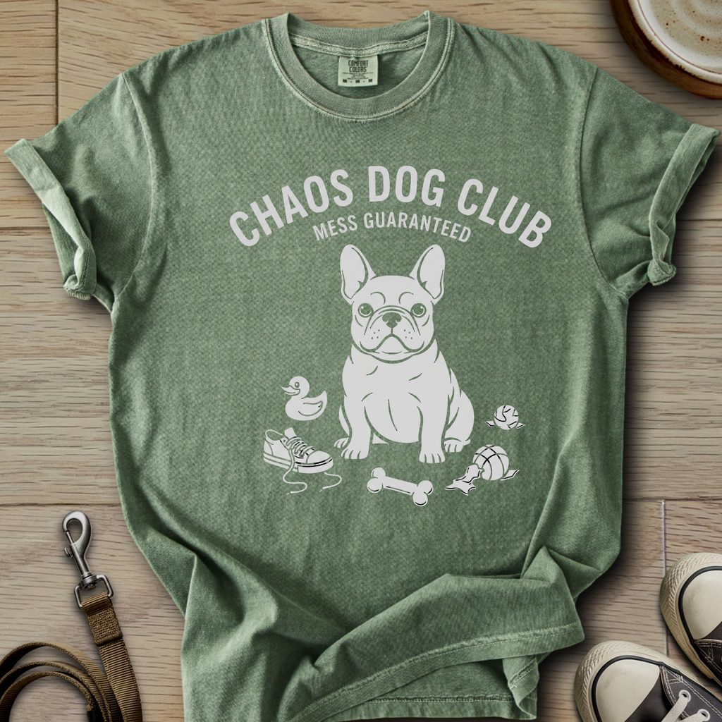 Chaos Dog Club - Frenchie T-Shirt