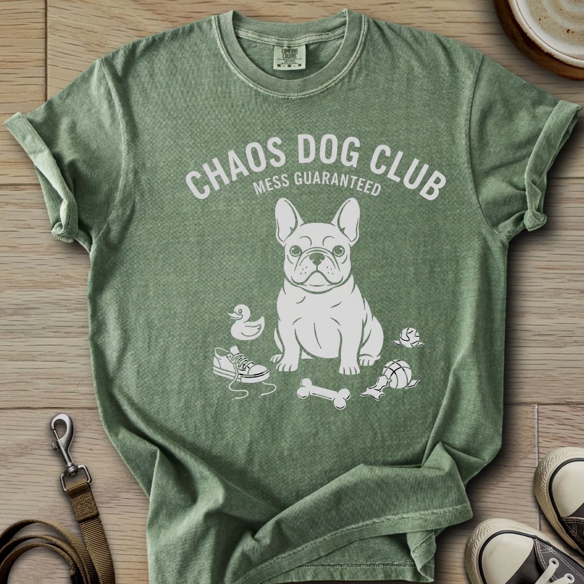 Chaos Dog Club - Frenchie T-Shirt