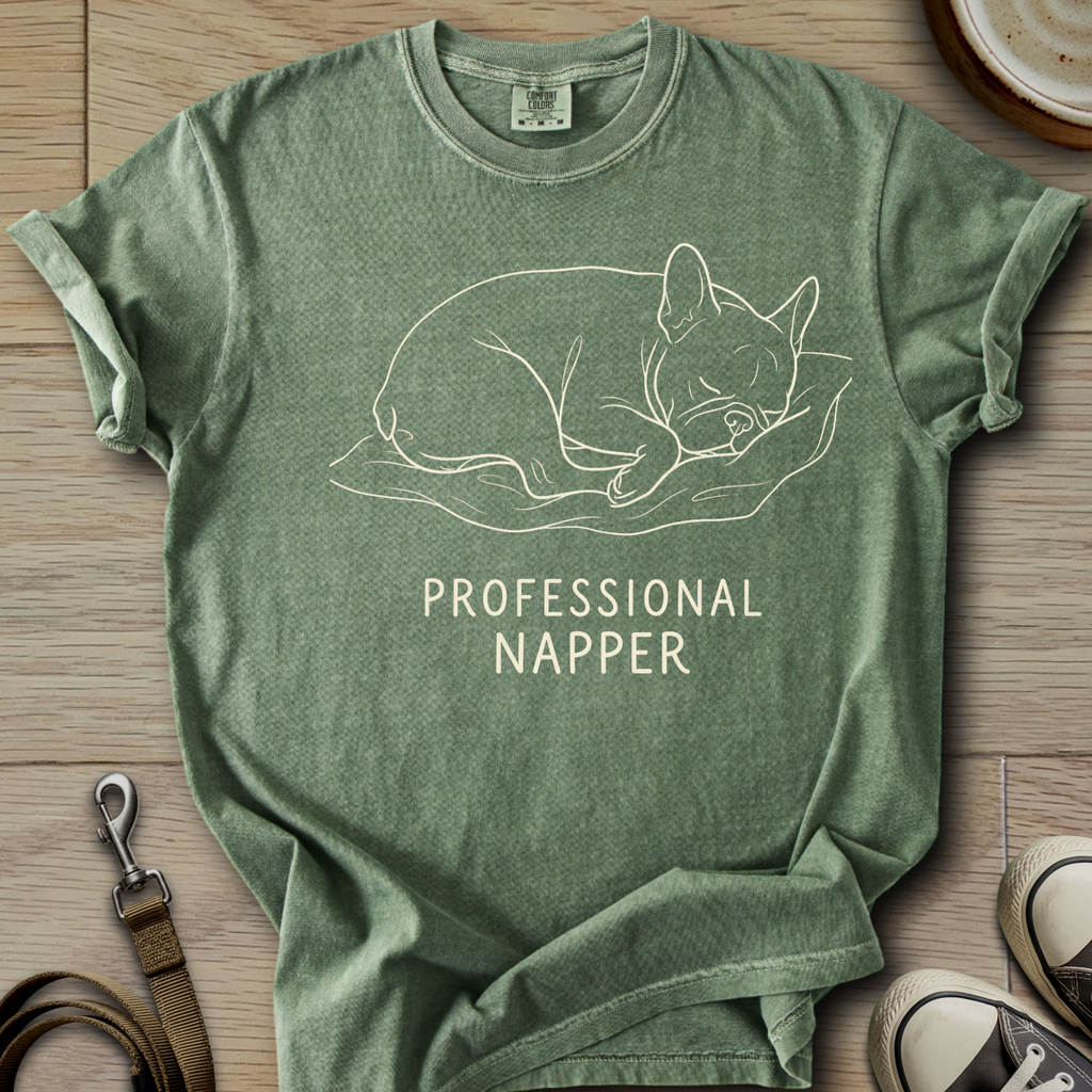 Professional Napper - Frenchie T-Shirt