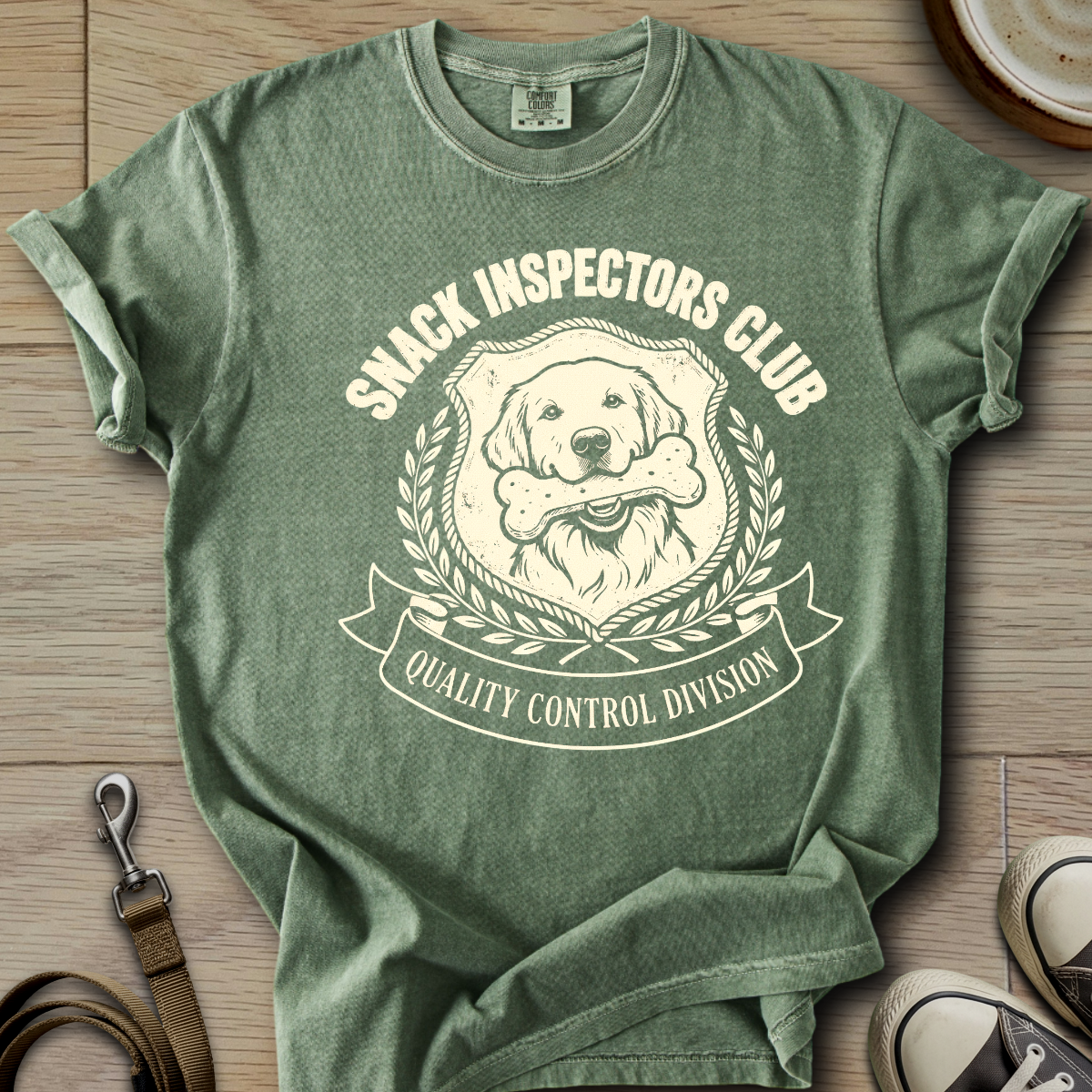 Snack Inspectors Club - Golden T-Shirt