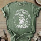 Professional Troublemaker - Racoon T-Shirt