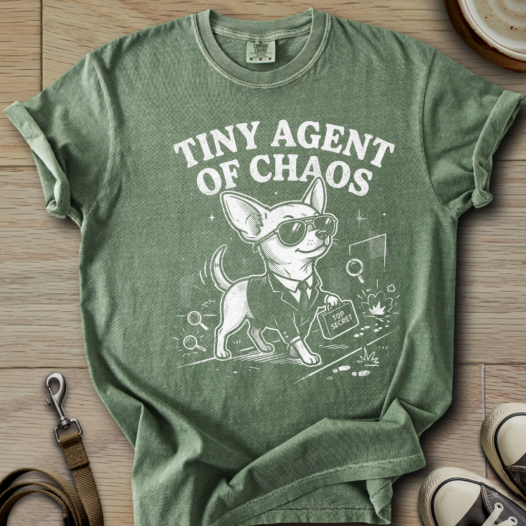 Tiny Agent of Chaos - Dog T-Shirt
