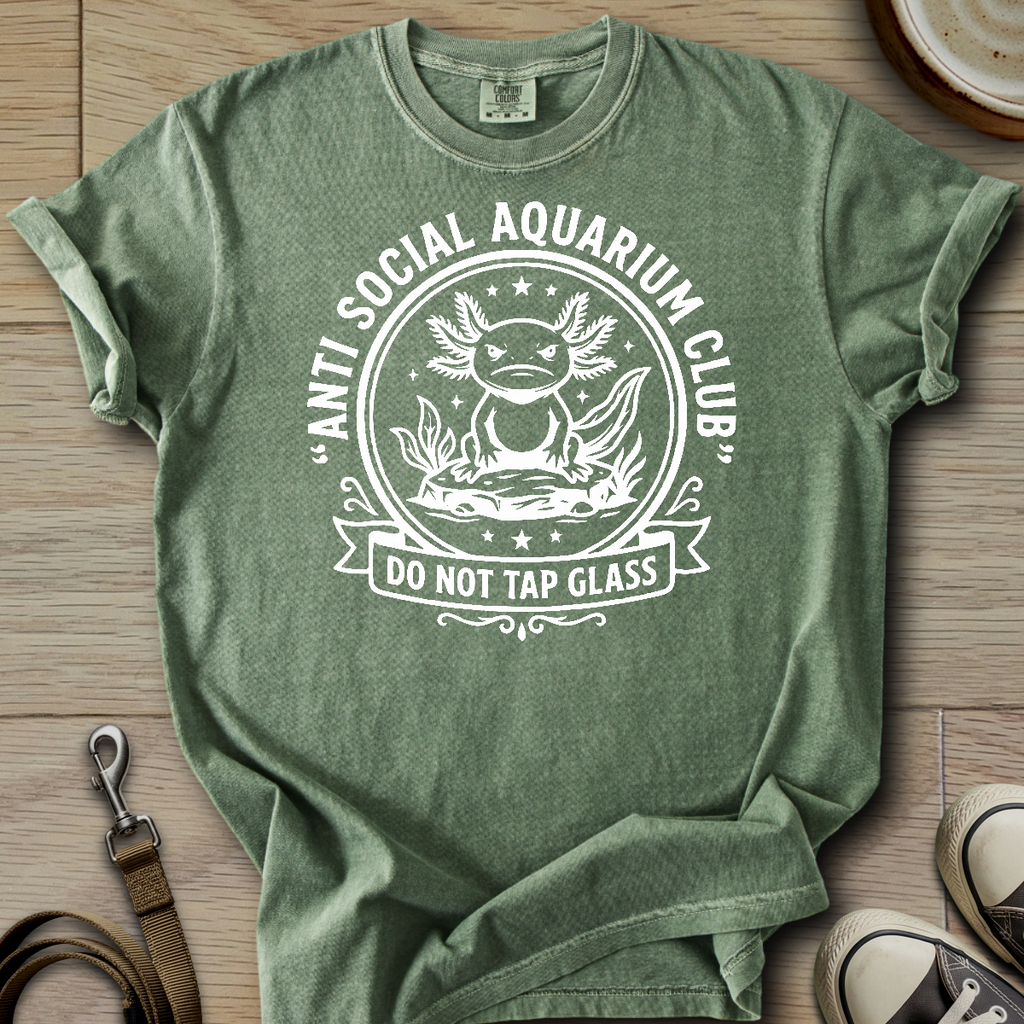 Anti Social Aquarium Club - Axolotl T-Shirt