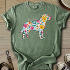 Personalized Name dog silhouette - Labrador T-Shirt