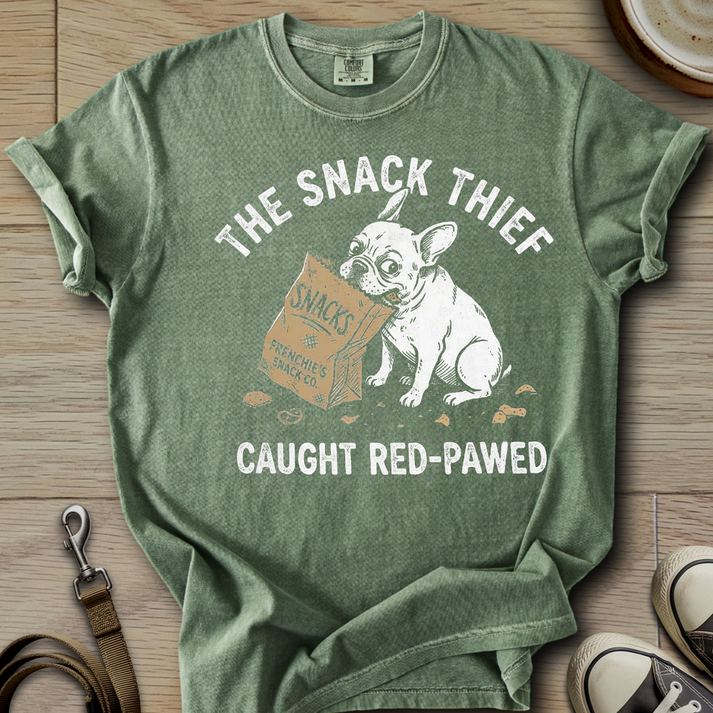 The Snack Thief - Frenchie T-Shirt
