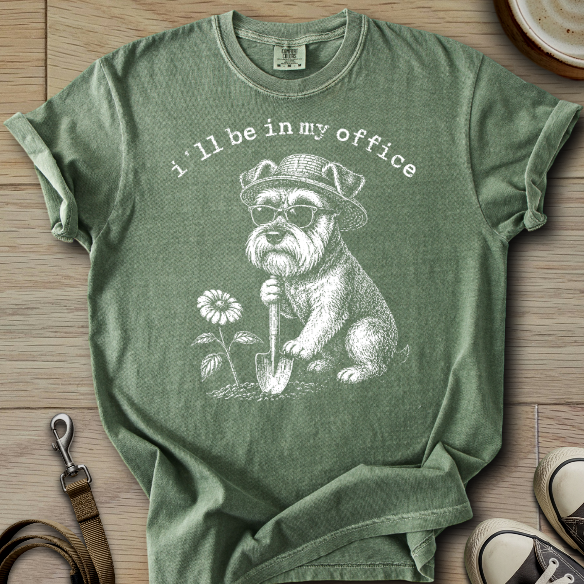 I´ll be in my Office- Schnauzer T-Shirt