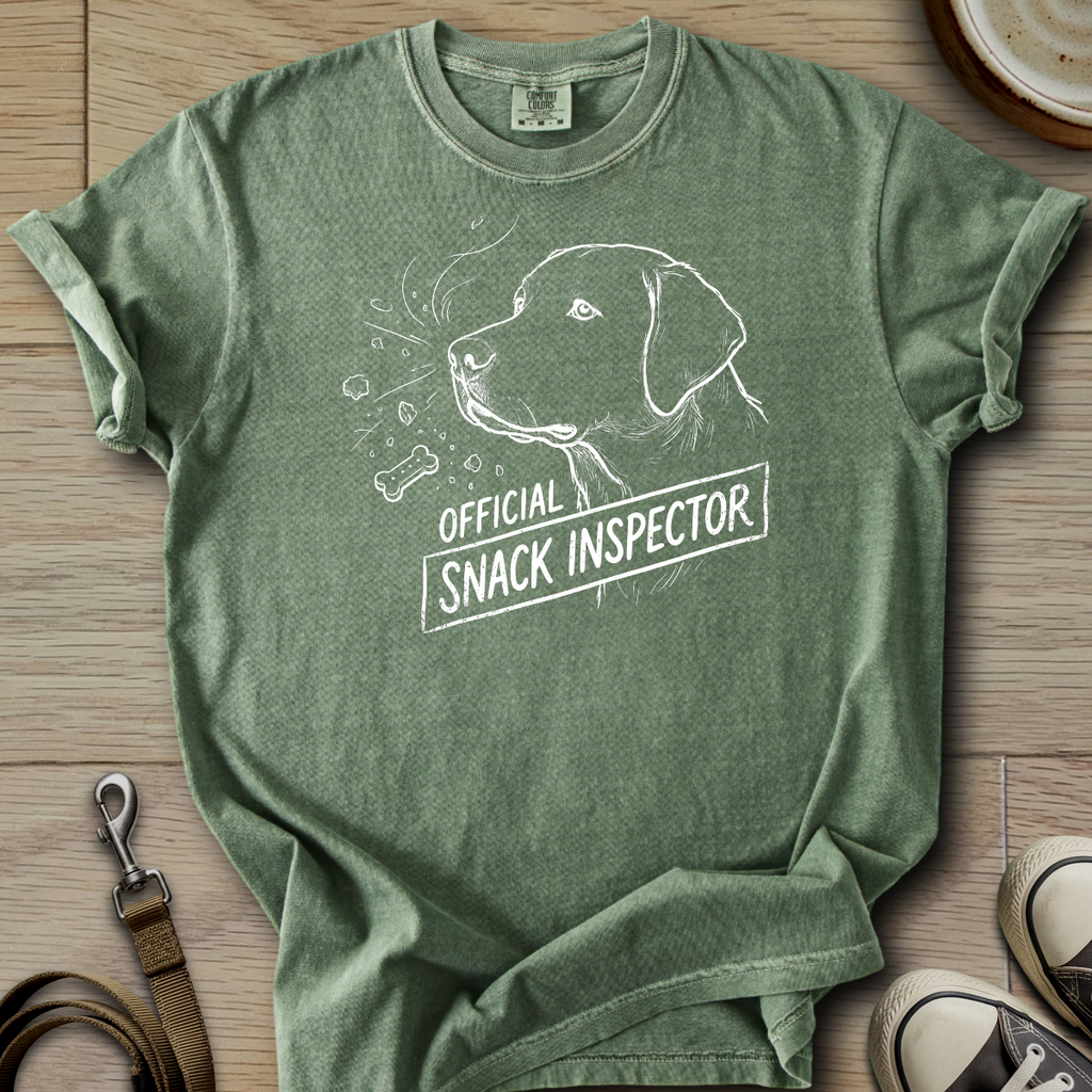 Official Snack Inspector - Labrador T-Shirt
