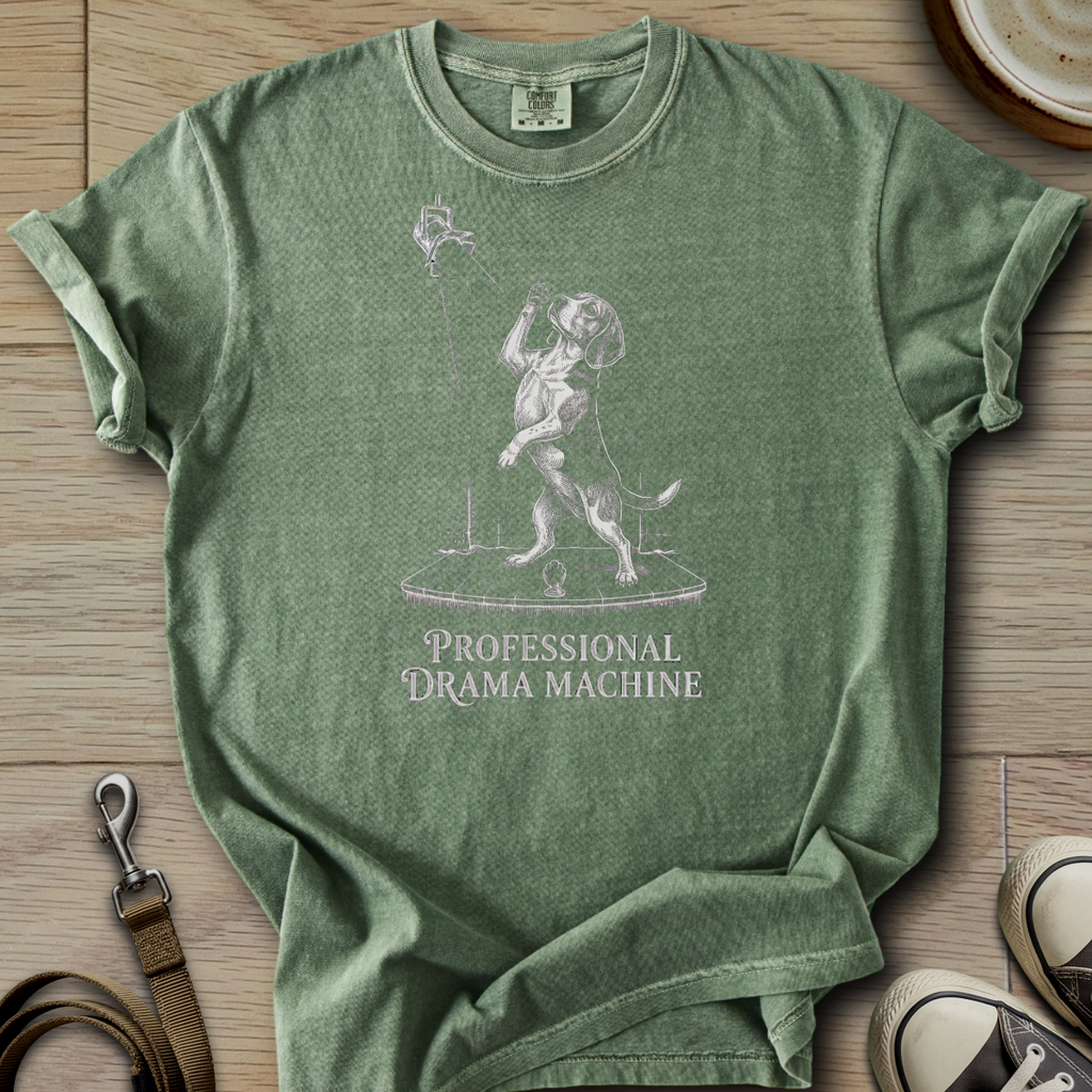 Pro. Drama Machine - Beagle T-Shirt