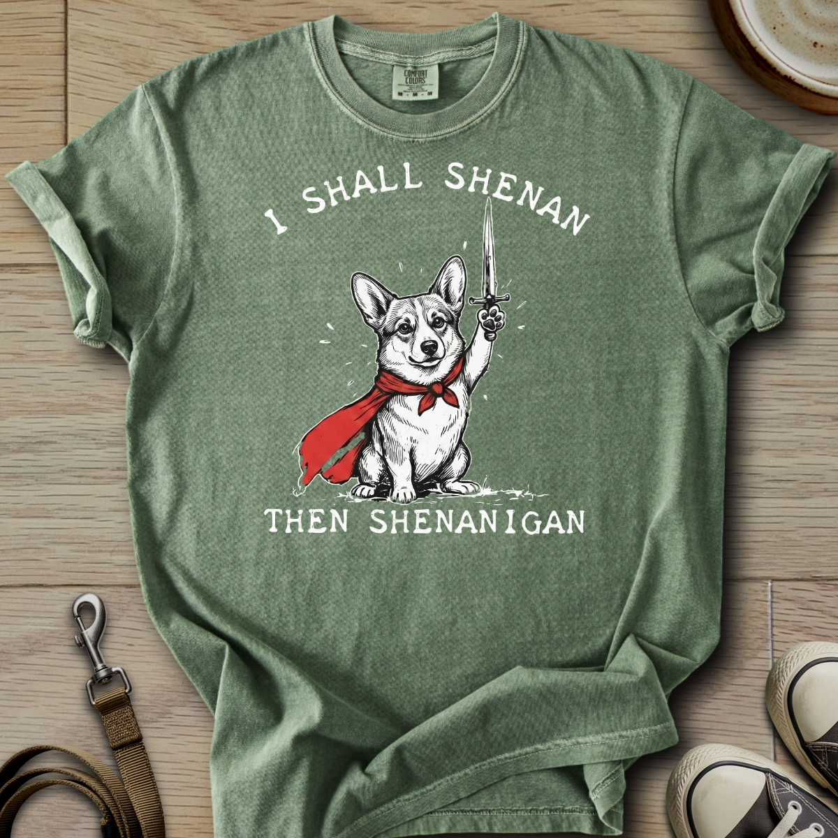 I Shall Shenan - Corgi T-Shirt