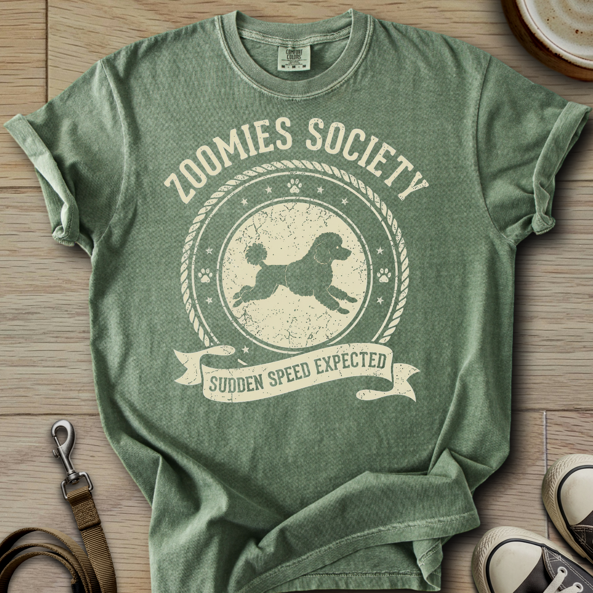Zoomies Society - Poodle T-Shirt