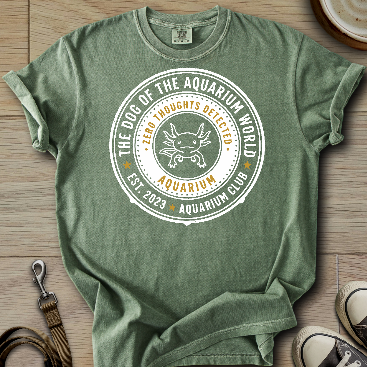 The Dog of the Aquarium World - Axolotl T-Shirt