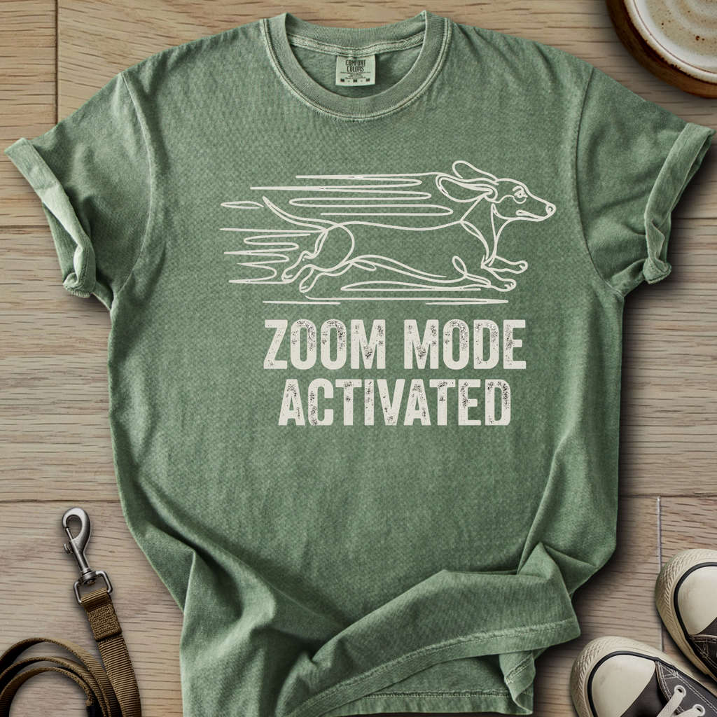 Zoom Mode Activated - Doxie T-Shirt