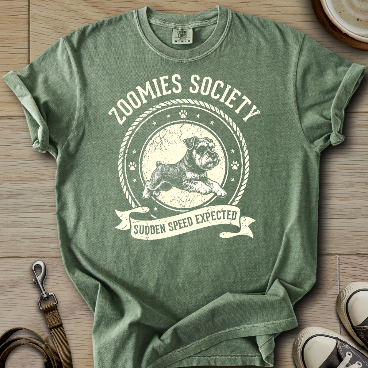 Zoomies Society - Schnauzer T-Shirt
