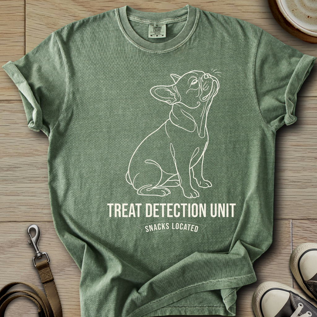 Treat Detection Unit - Frenchie T-Shirt