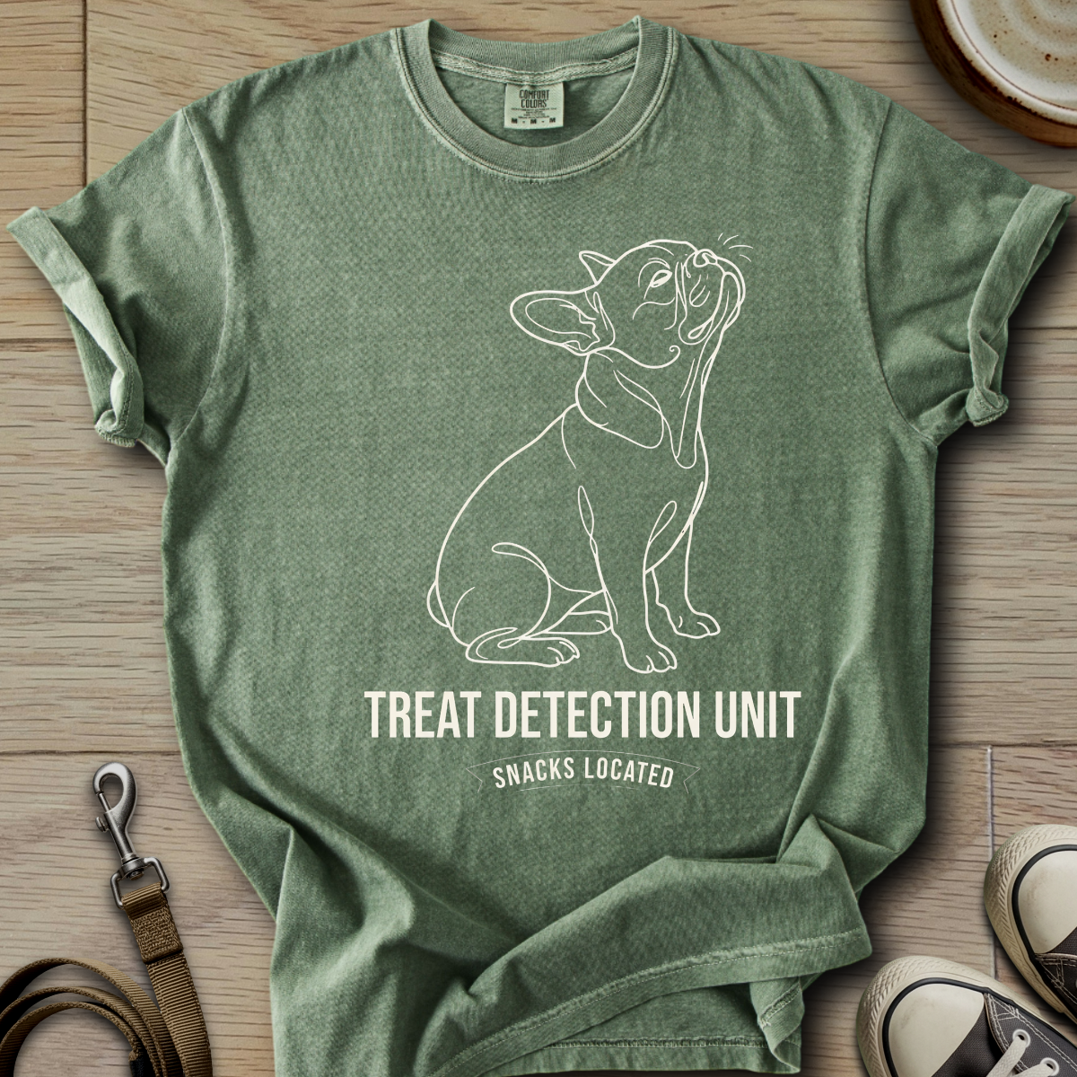 Treat Detection Unit - Frenchie T-Shirt