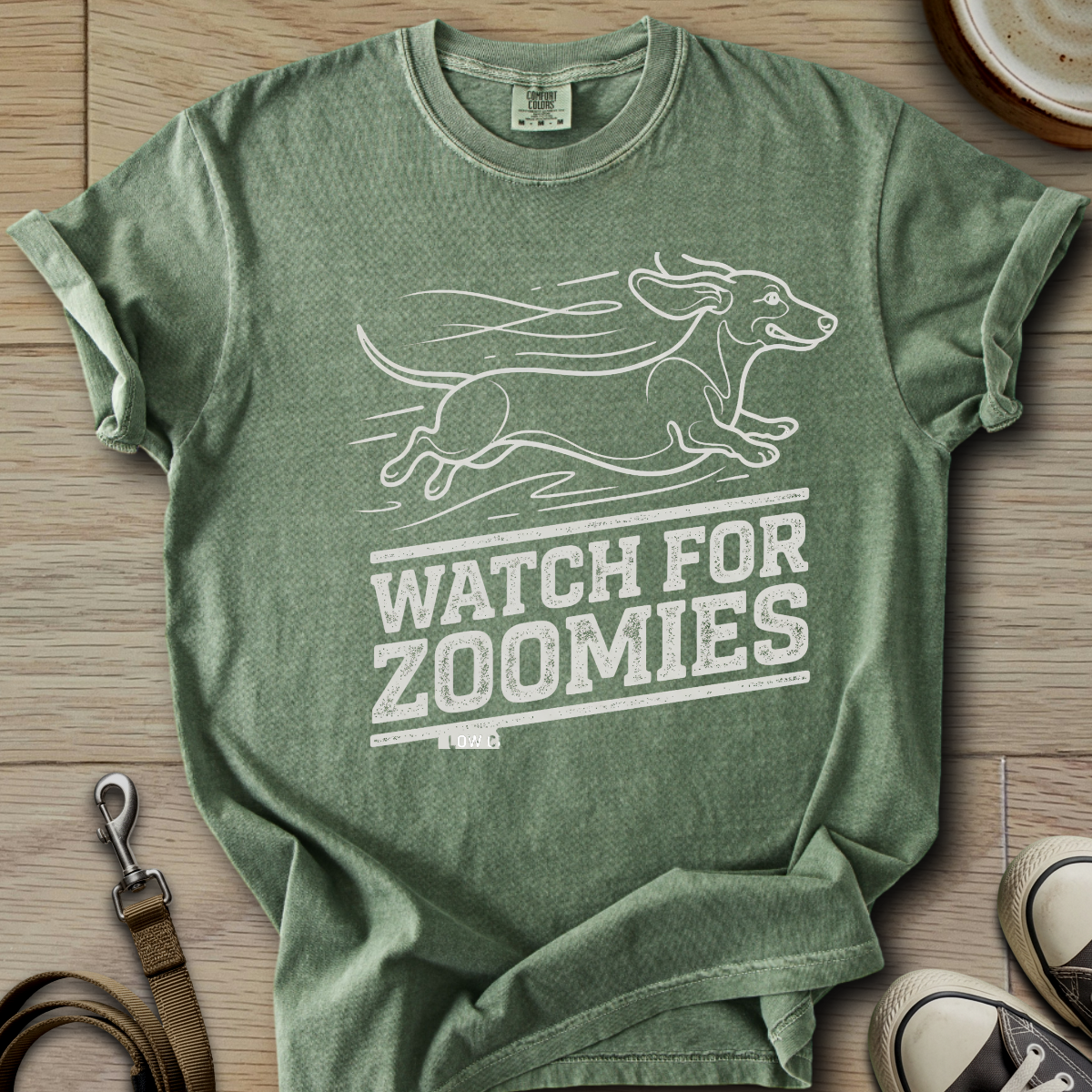 Watch for Zoomies - Doxie T-Shirt