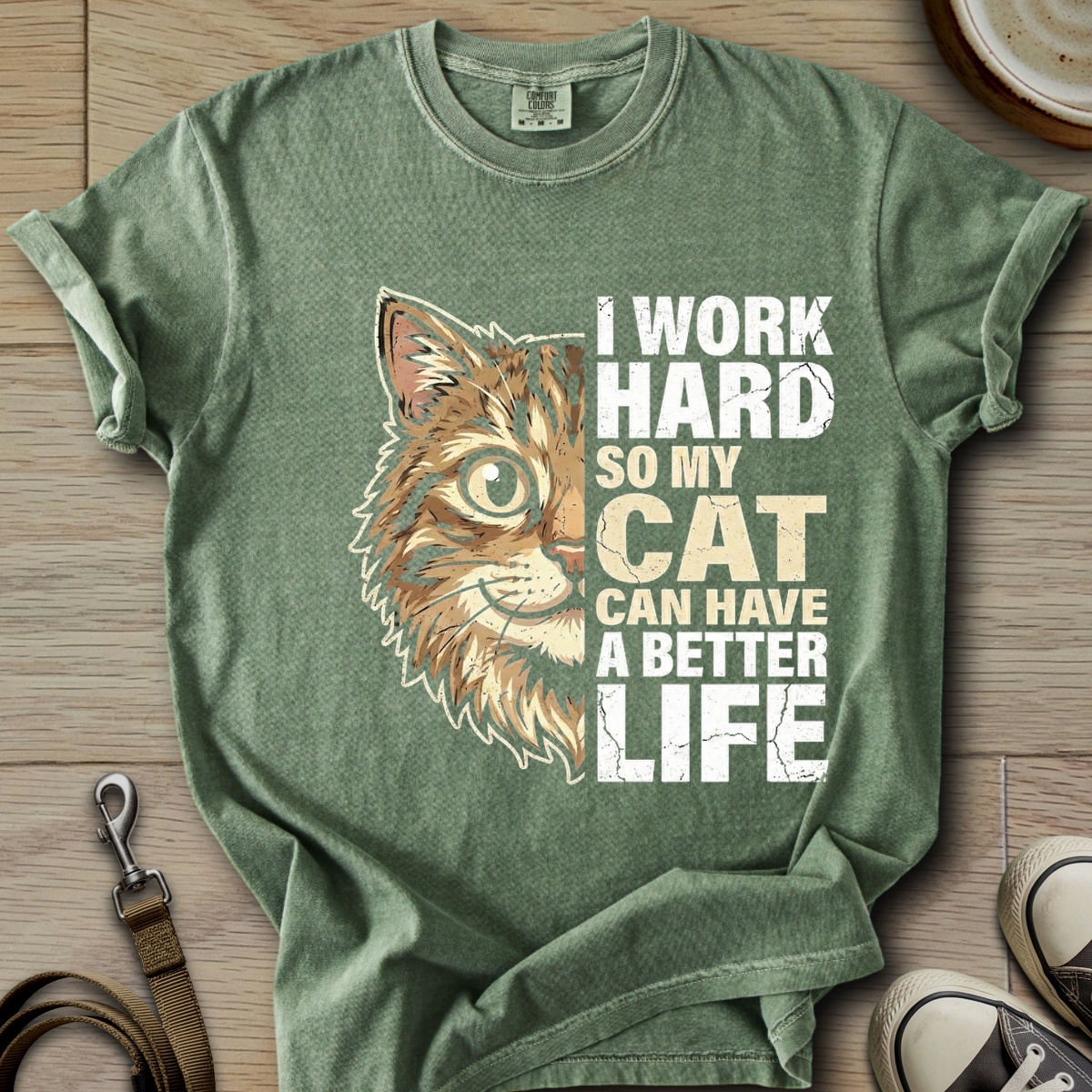 My Cat can have a better Life T-Shirt