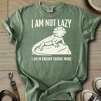 Not Lazy Energy Efficient - Beardie T-Shirt