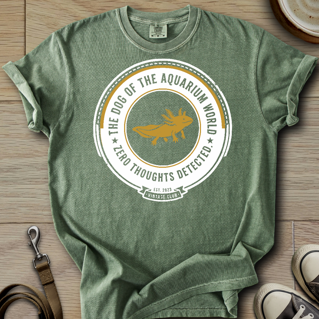 The Dog of the Aquarium World - Axolotl T-Shirt