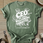 CEO of The Welcoming Committee - Golden T-Shirt