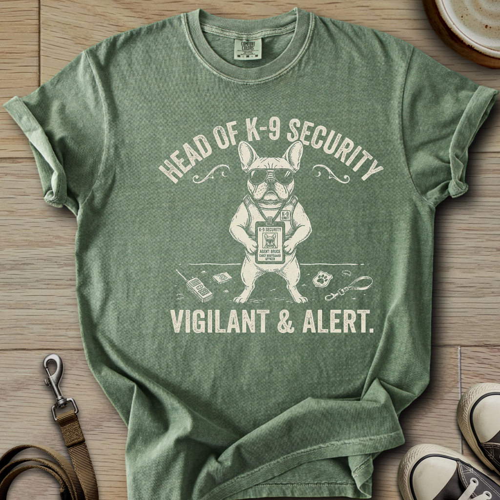 Vigilant & Alert - Frenchie T-Shirt