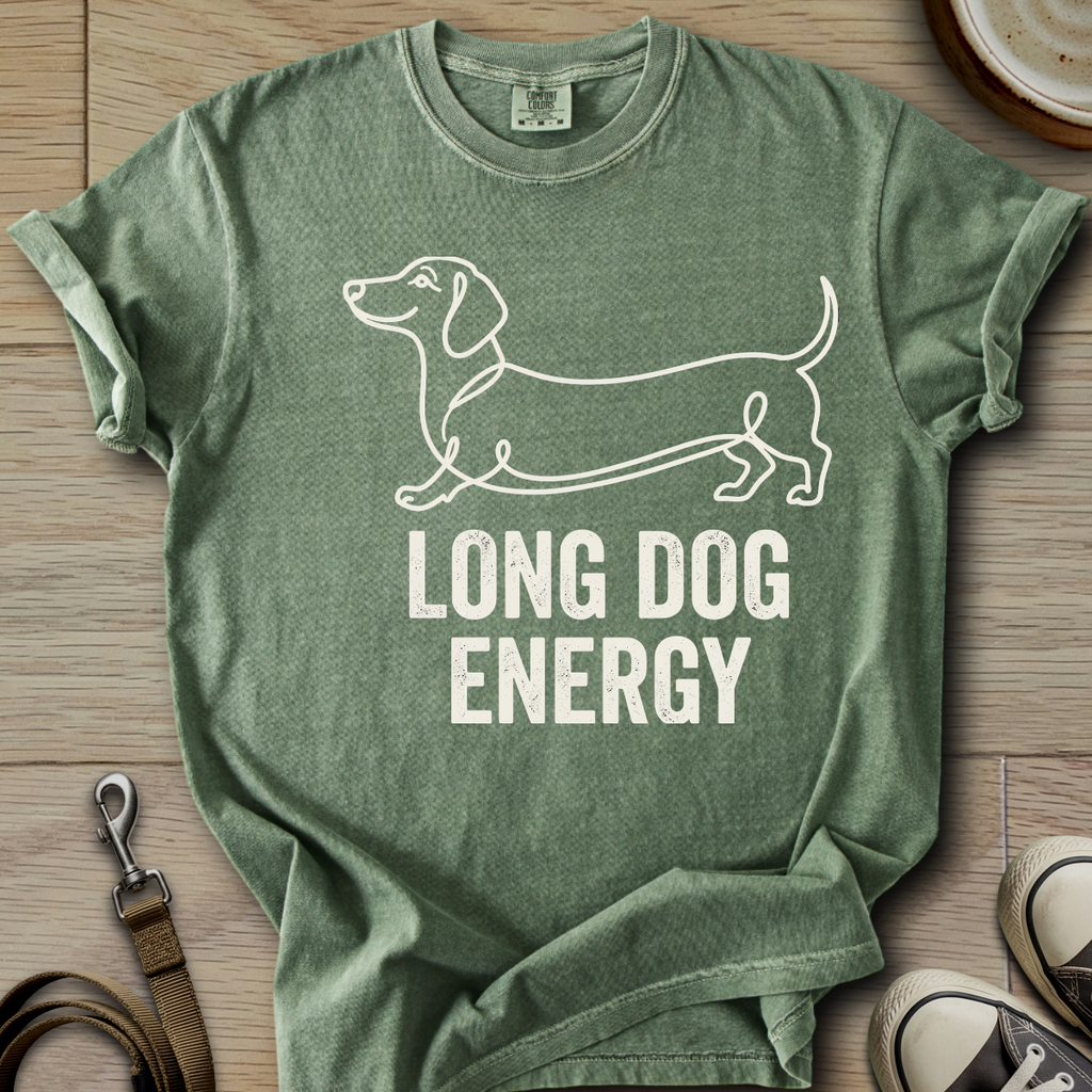 Long Dog Energy - Doxie T-Shirt