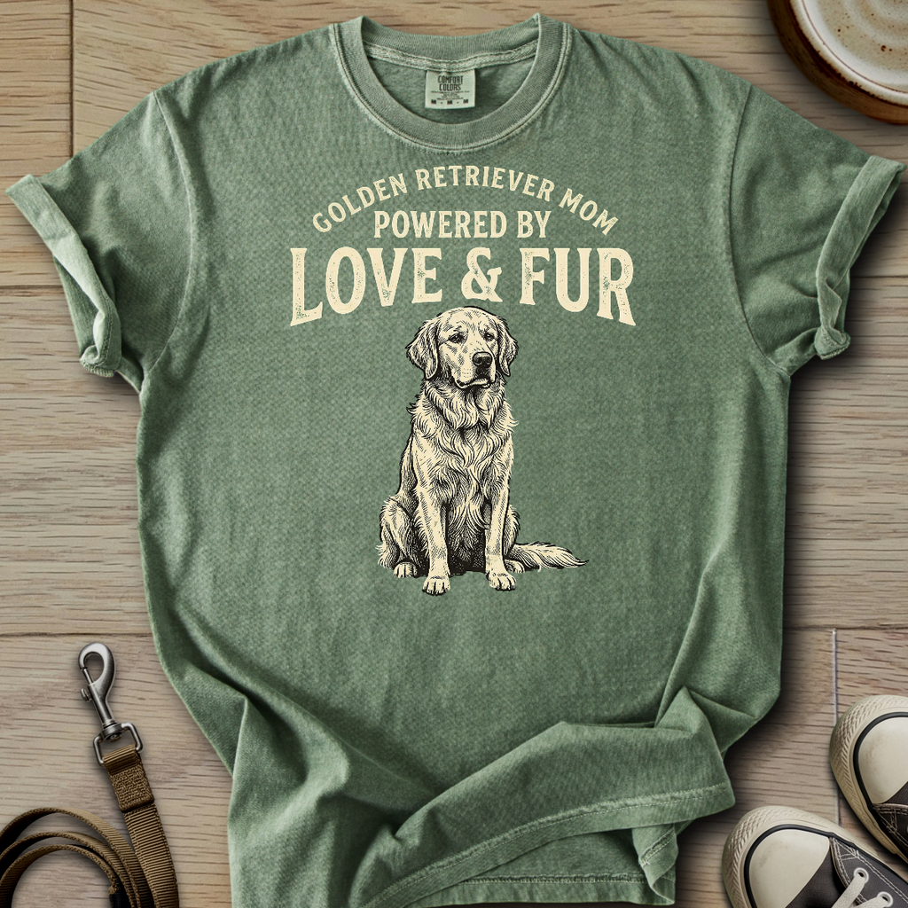 Golden Retriever Mom - Golden T-Shirt