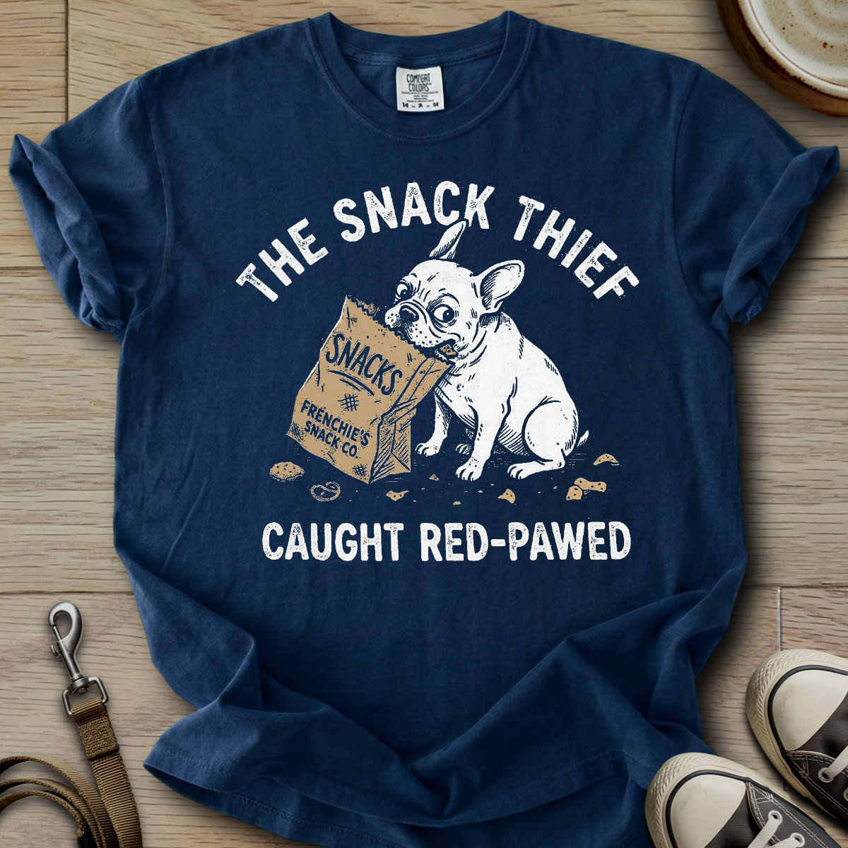 The Snack Thief - Frenchie T-Shirt