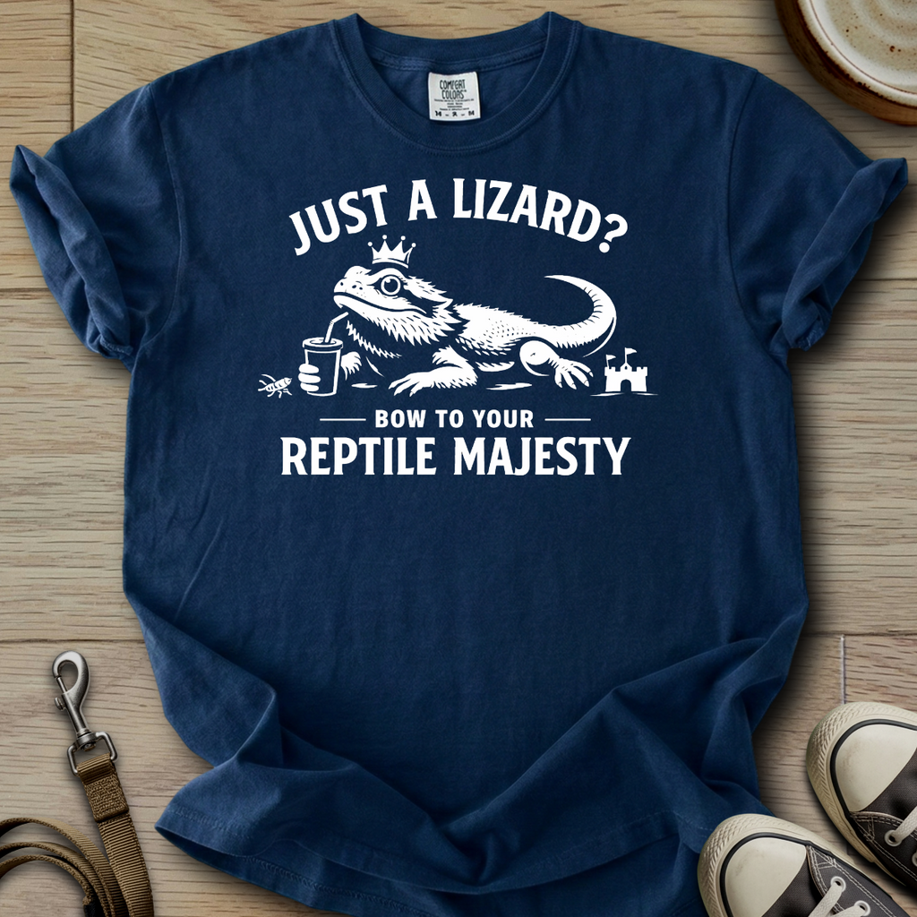 Just a Lizard? - Beardie T-Shirt