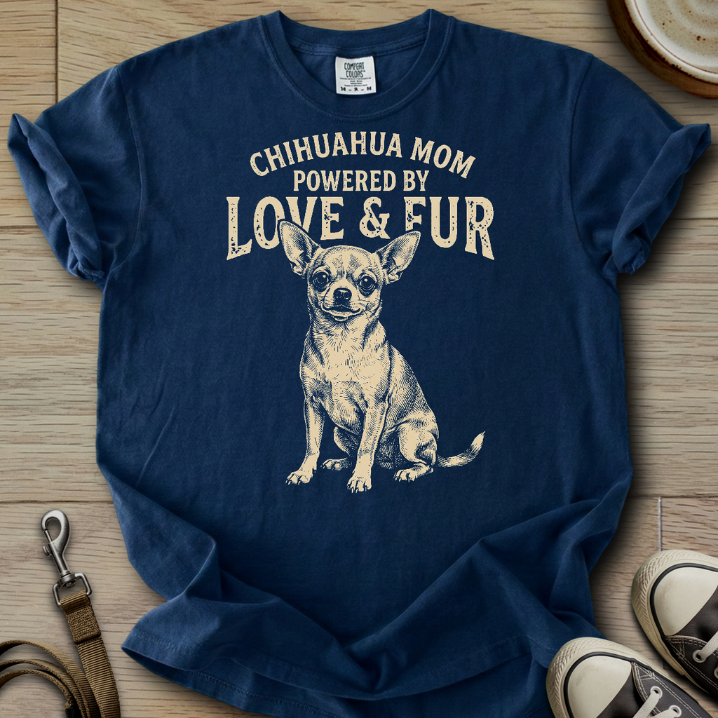 Chihuahua Mom Love & Fur T-Shirt