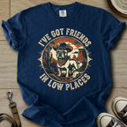 Got Friends in Low Places - Frenchie T-Shirt