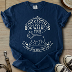 Anti-Social Dog Walkers Club - Frenchie T-Shirt