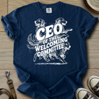 CEO of The Welcoming Committee - Golden T-Shirt