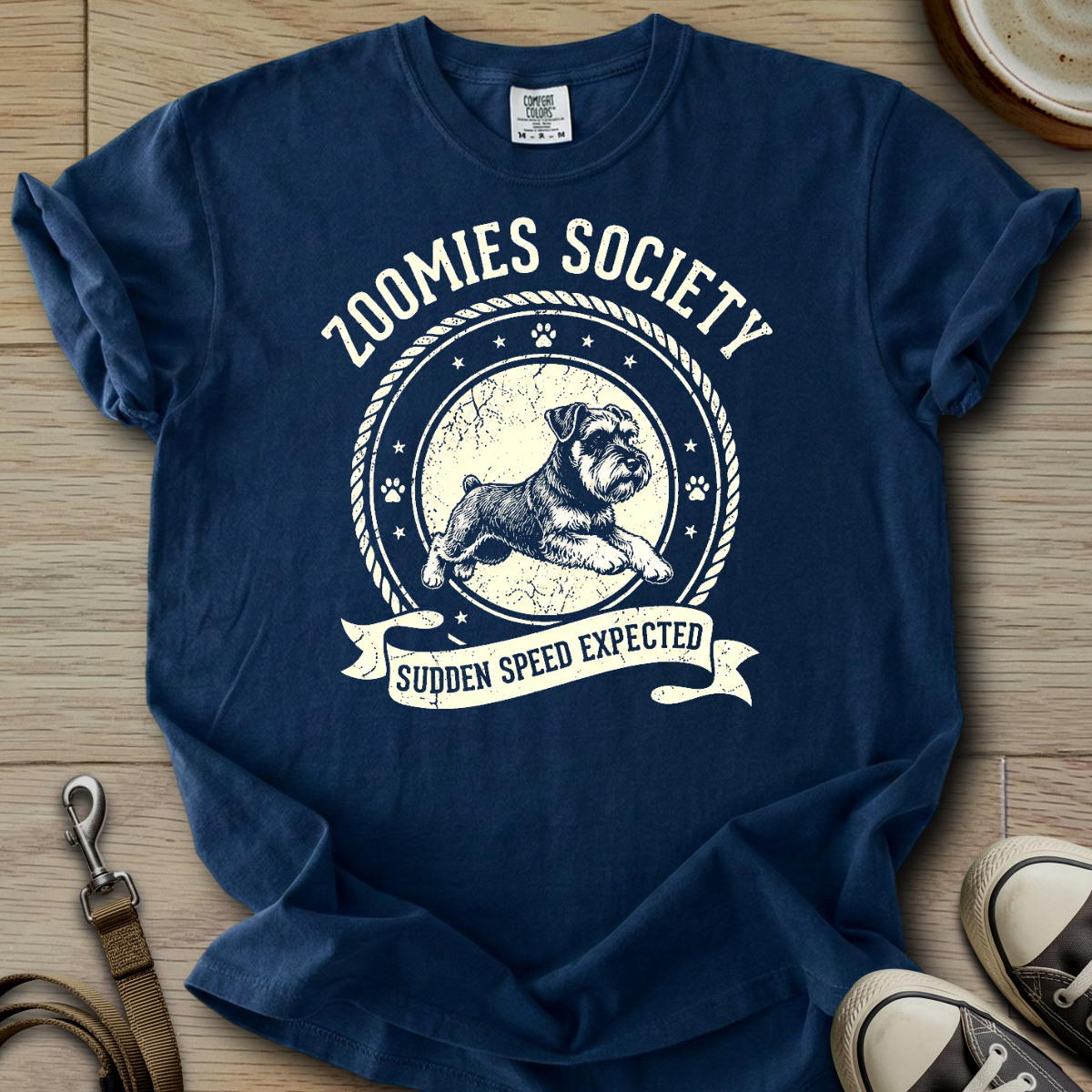 Zoomies Society - Schnauzer T-Shirt
