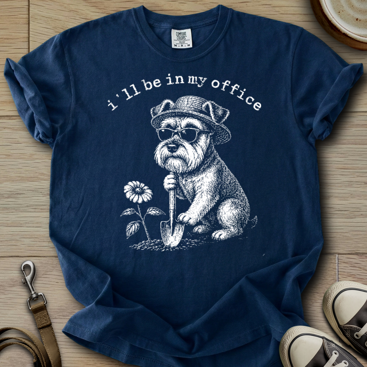 I´ll be in my Office- Schnauzer T-Shirt