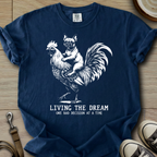 Living The Dream - Frenchie T-Shirt ©