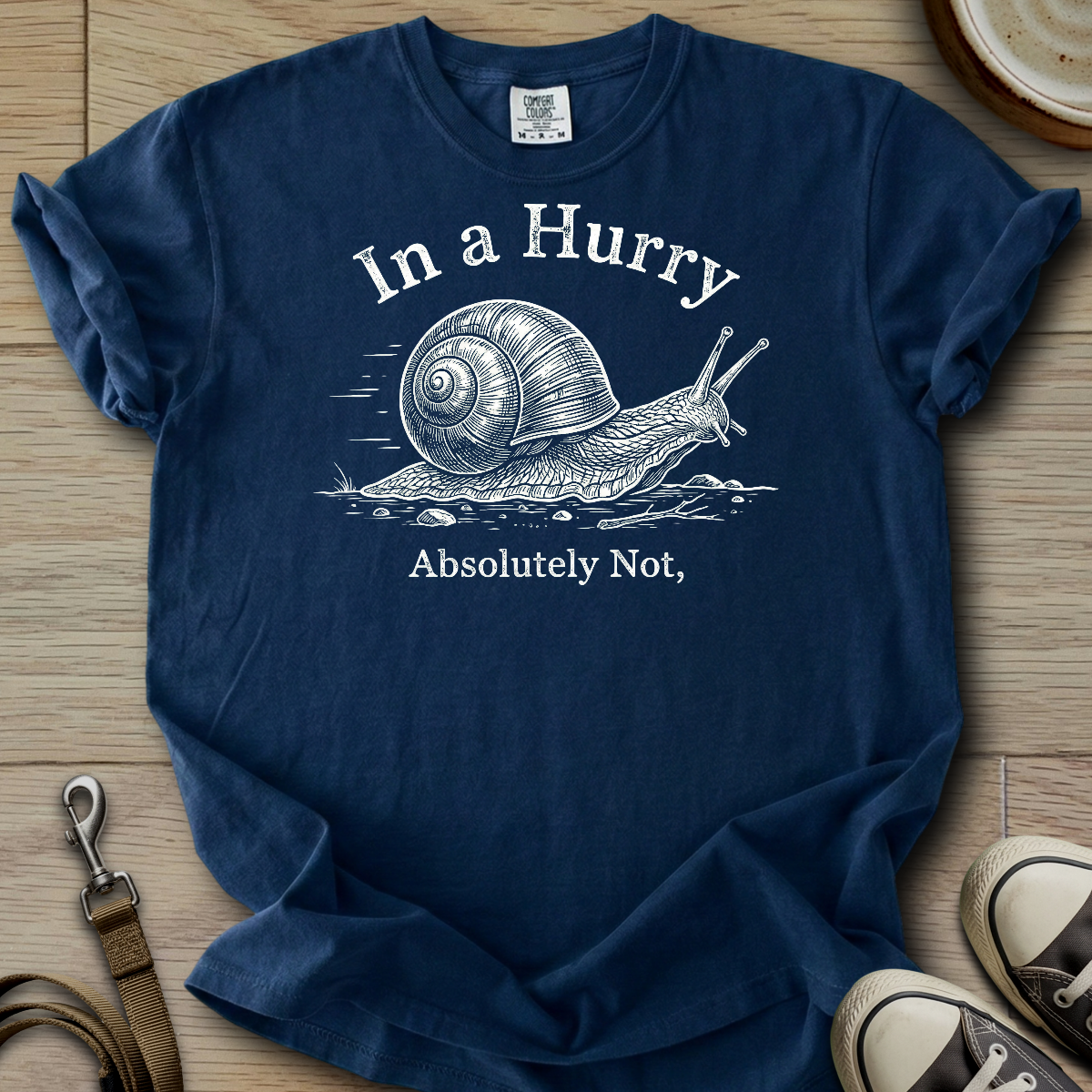 In a Hurry - Snail T-Shirt