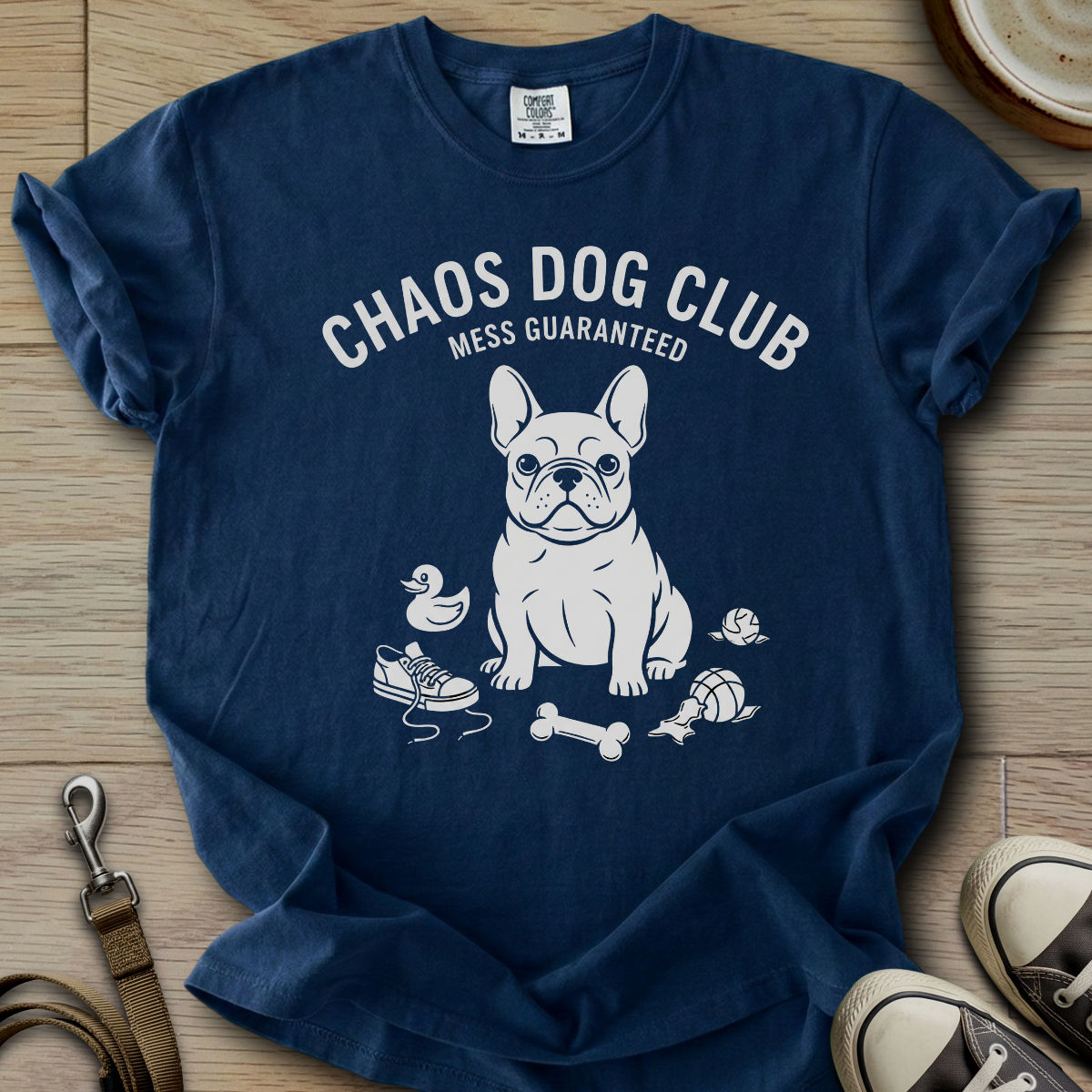 Chaos Dog Club - Frenchie T-Shirt