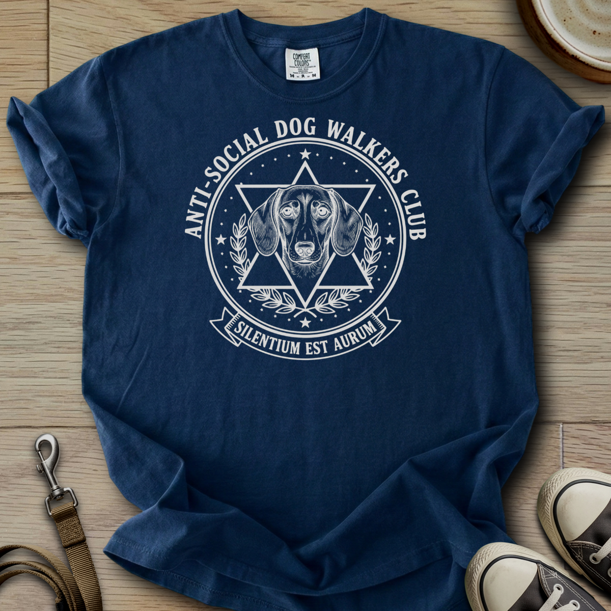 Anti-Social Dog Walkers Club - Doxie T-Shirt