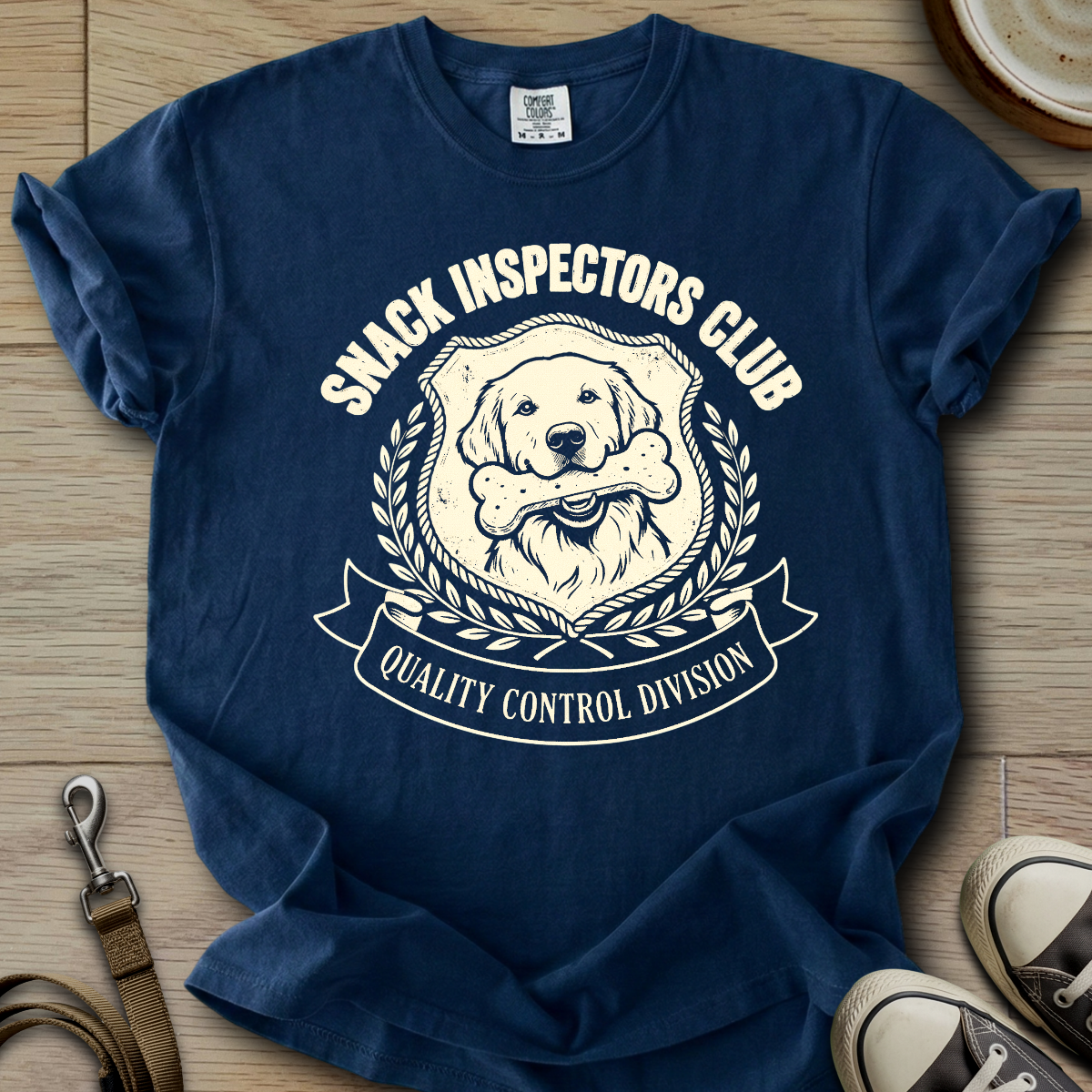 Snack Inspectors Club - Golden T-Shirt
