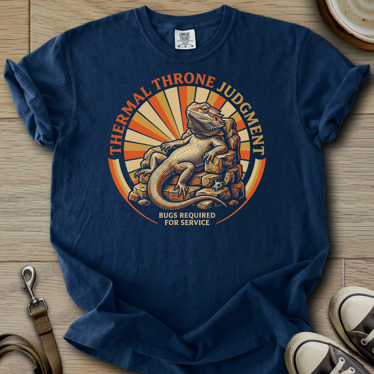 The Undisputed King of Chill - Beardie T-Shirt