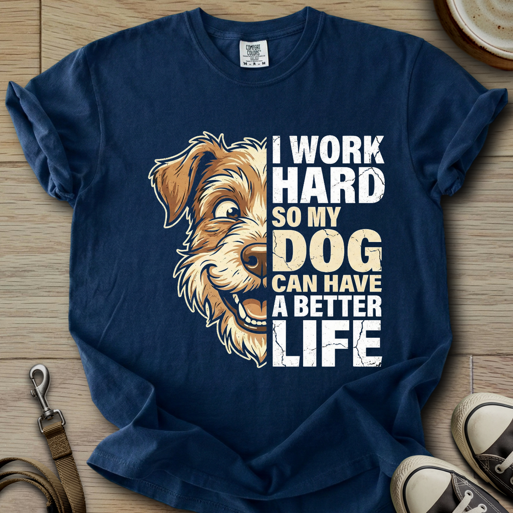 My Dog can have a better Life - Parson T-Shirt