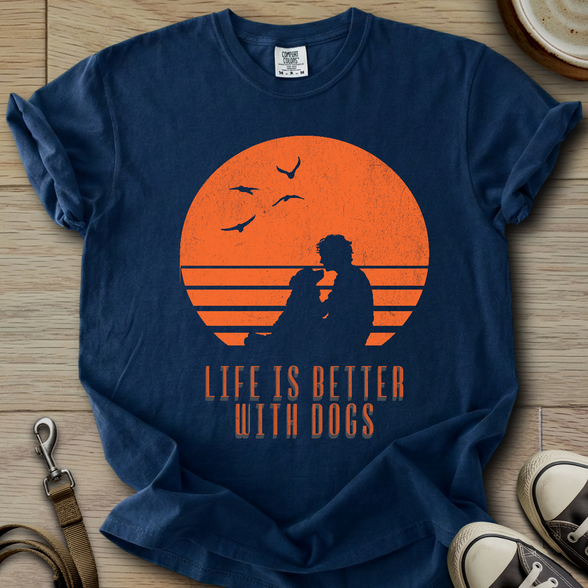 Life is Better With Dogs T-Shirt