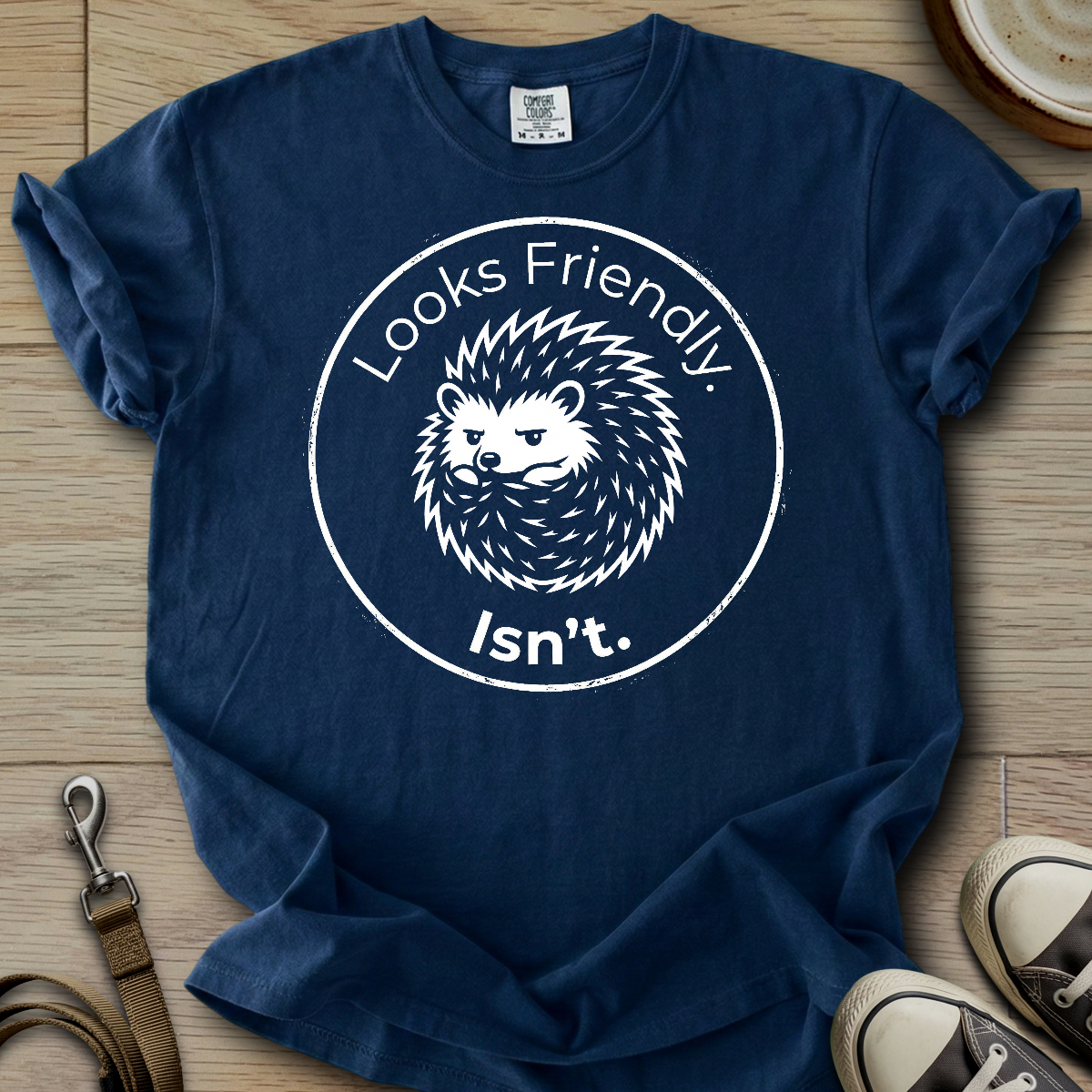 Looks Friendly - Hedgie T-Shirt