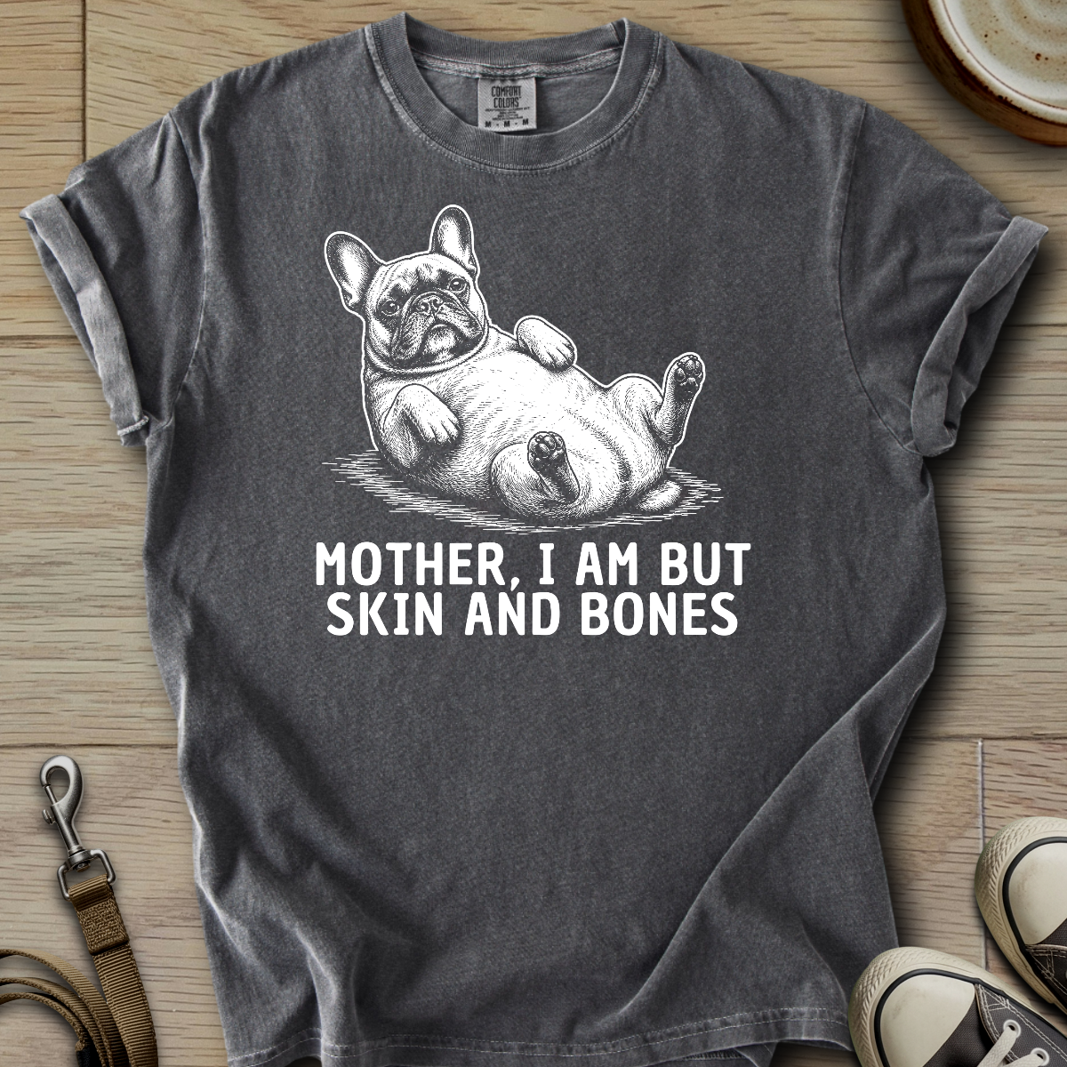 Skin and Bones - Frenchie T-Shirt