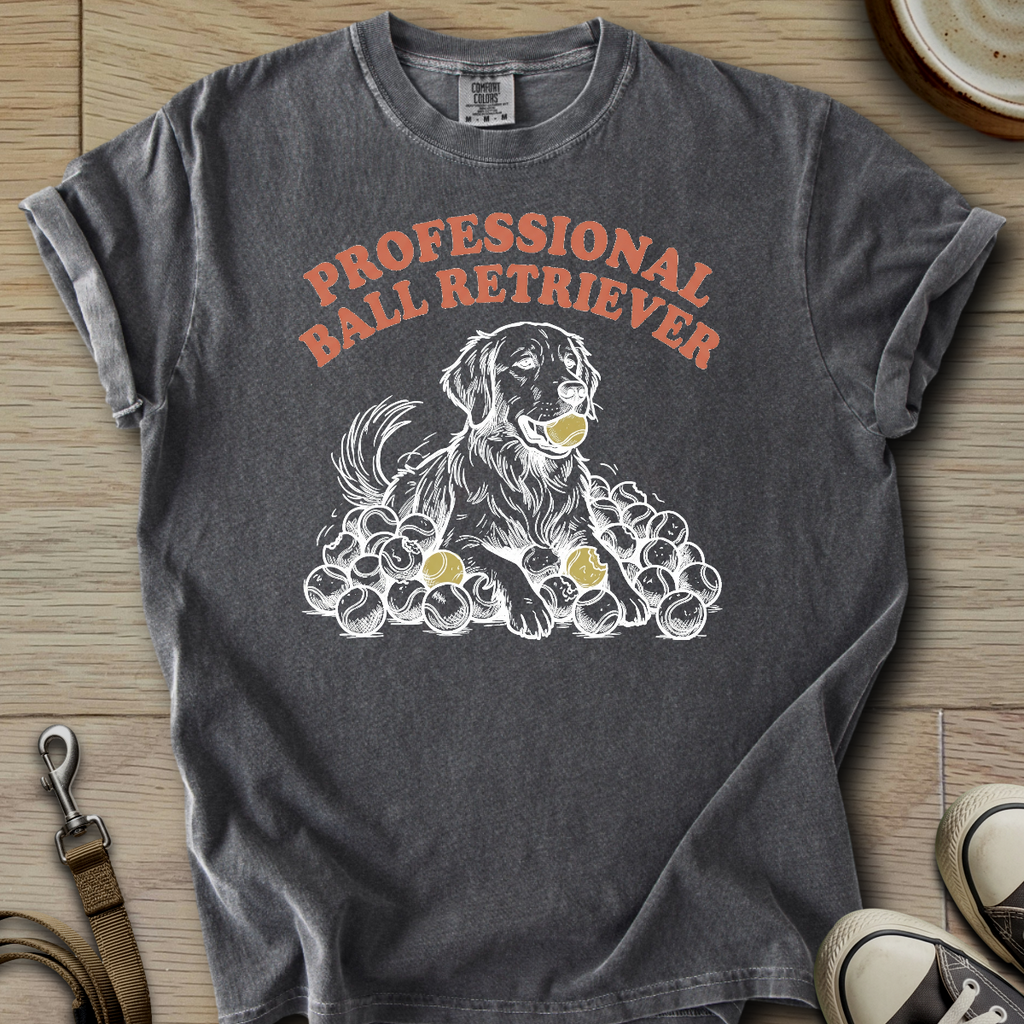 Professional Ball Retriever - Golden T-Shirt