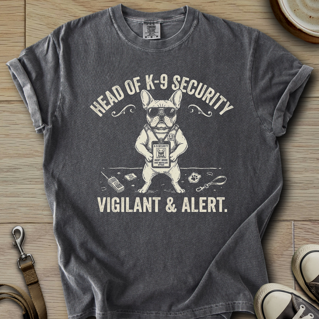 Vigilant & Alert - Frenchie T-Shirt