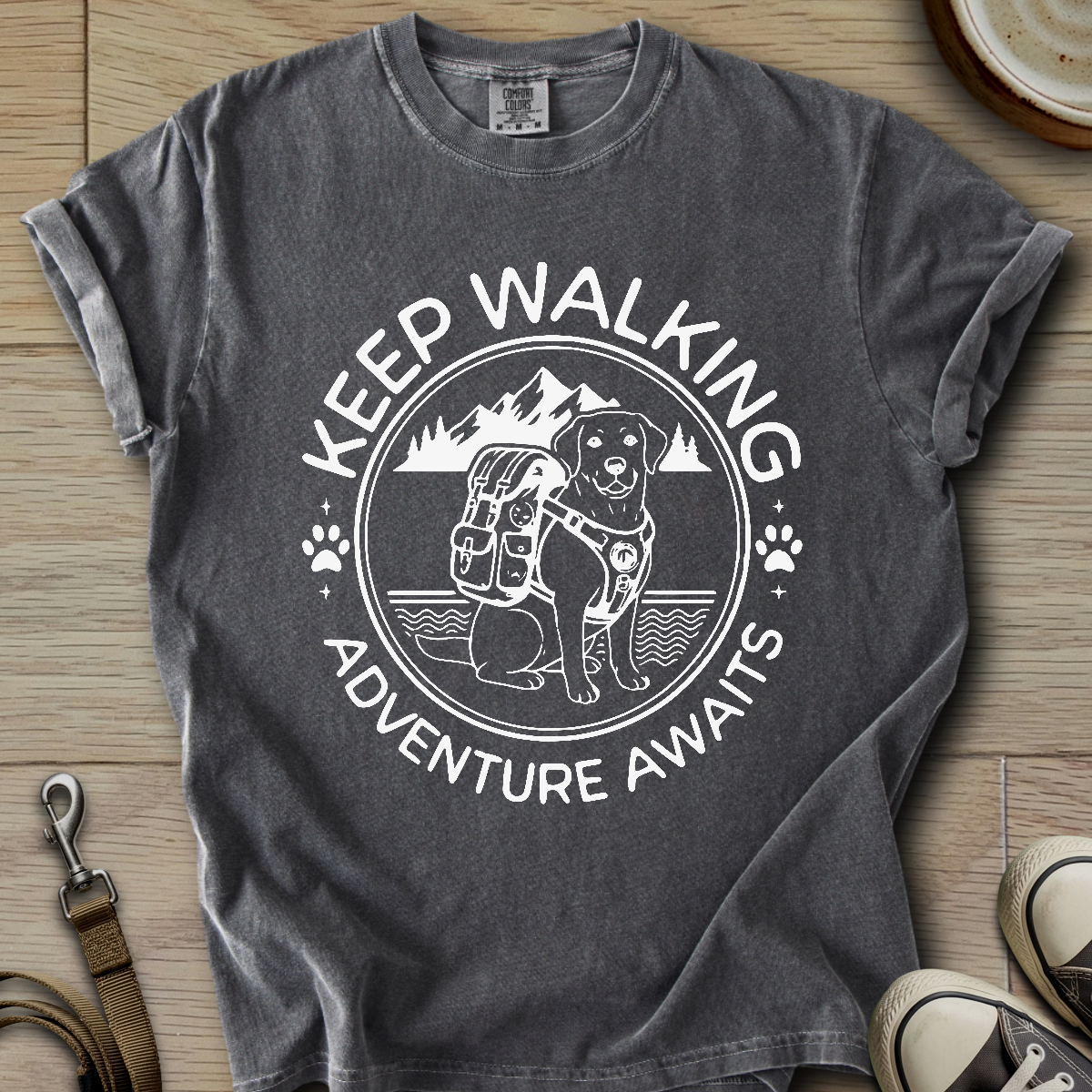 Adventure Awaits - Labrador T-Shirt