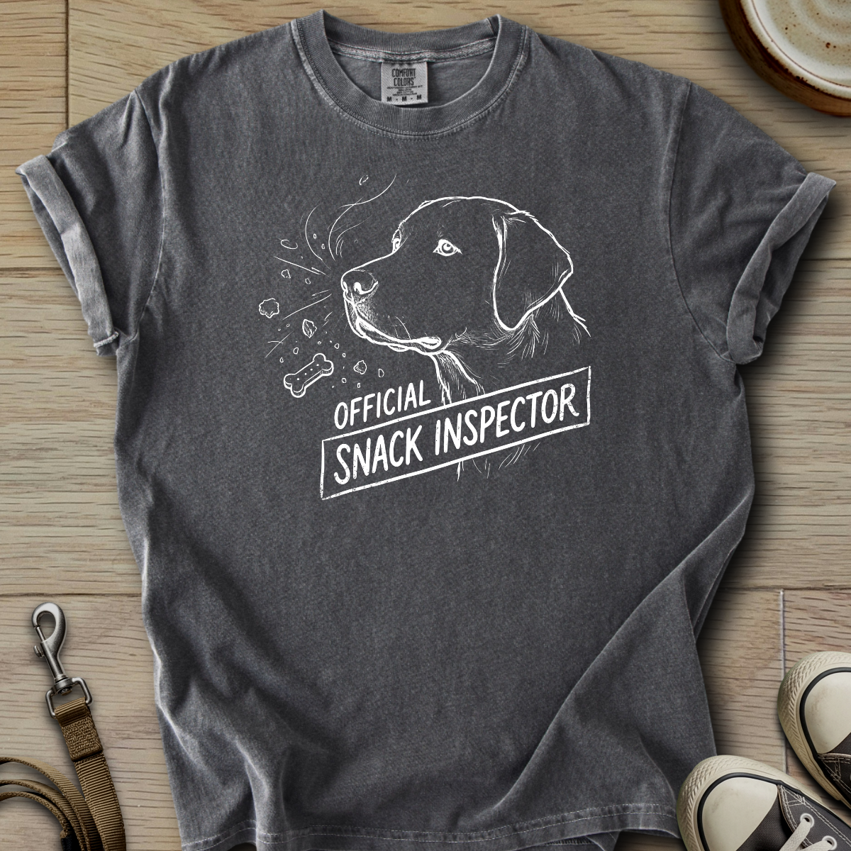 Official Snack Inspector - Labrador T-Shirt